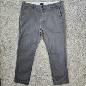Levis Pants Mens 38x32 Gray‎ Chino Straight Leg Flat Front Casual PC9 27951-0005